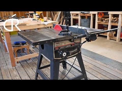 Adding dust collection to my vintage Craftsman table saw