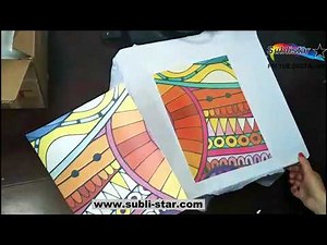 How to Sublimate a Cotton T shirt with Subli-Cotton?