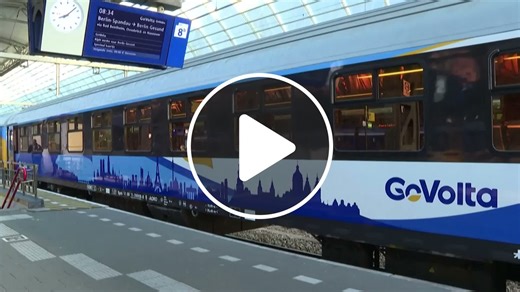 Watch: New €10 Amsterdam–Berlin train service by Govolta takes off - NewsBreak