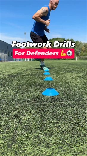 •Soccer •Workouts •Coaching on Instagram: "5 Footwork Drills For Defenders ⚽️ . If you want to improve in each area of your game, click the link in our bio for help  . #fastfeet #speedandagility #soccer #football #soccerplayers #footballers #soccertrainingdrills"