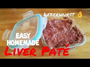 Homemade Liver Paté | Leberwurst without any Schnickschnack