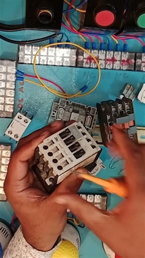 Magnetic contactor. #youtubeshorts #electrical #technology #tech