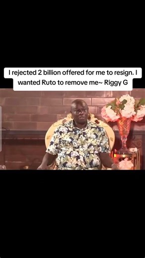 Nilikataa 2B from Rutp ndo ni step down achague Kindiki ~ Gachagua discloses