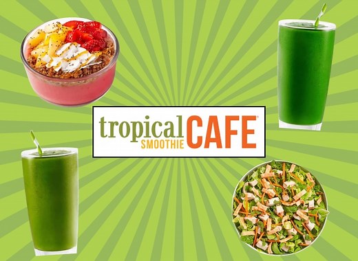 The 8 Healthiest Menu Items at Tropical Smoothie—and 4 To Skip