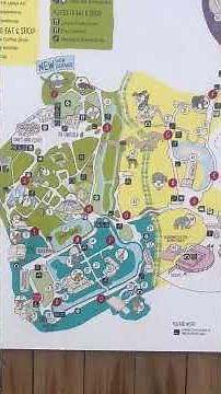 Map of Chester Zoo & Exploring the Zoo