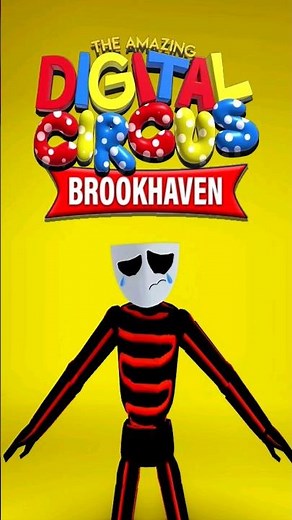 HOW TO BE GANGLE IN BROOKHAVEN FOR FREE🎪 OUTFIT CODES #roblox #pomni #amazingdigitalcircus