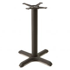 B22 Black Table Base