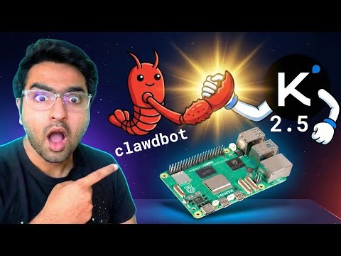 Your Own AI Butler for $75? OpenClaw+Kimi K-2.5 on Raspberry Pi [Full Tutorial]