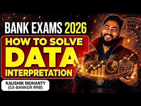 ✅ Be a PRO in Data Interpretation with Kaushik Sir's Approach || Bank Exams 2026 || Career Definer |