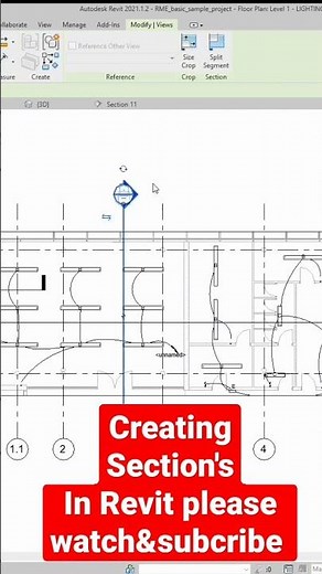 Creating Sections In Revit