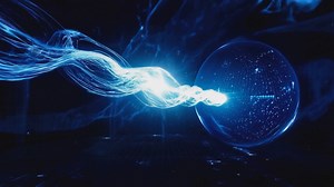 Reflections of the One In Quantum Information Holography, reality is created by a perfect one-to-one mapping between the singularity and the event horizon. The singularity holds the non-local field of pure spinning quantum state vectors. Each QSV is a direction of light, a phase, a frequency, a complete derivative of information. The horizon is the integrator. Through entanglement, every spin inside the singularity is mirrored on the qubits of the event horizon with exact correspondence. Nothing