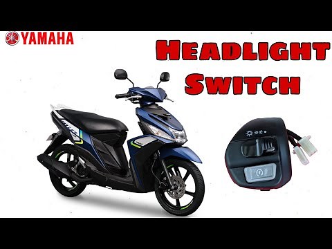 How to install Headlight switch for Mio i 125 | Right Switch | YAMAHA