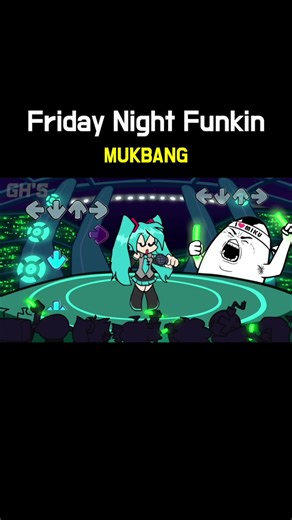 Friday Night Funkin Mukbang with GH