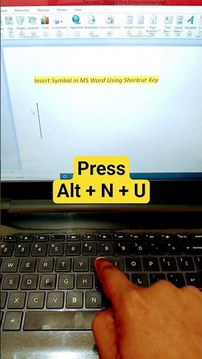 ⚡ Fastest Way to Insert Symbols in Word #shorts #wordtips