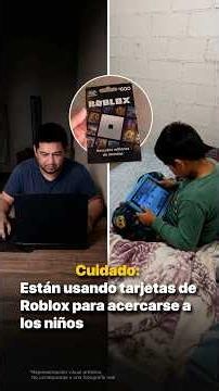 Warning: Roblox cards are being used to target children | @KrystianVazquez