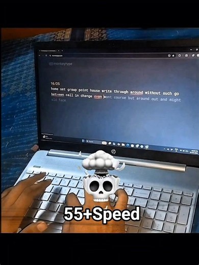 Fastest Typing Challenge Ever ⚡#shorts