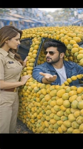 Mango in car