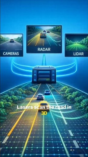 How Self Driving Cars See the Road