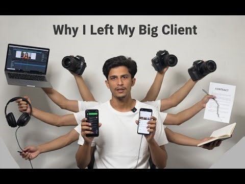WHY I LEFT MY BIG CLIENT ?
