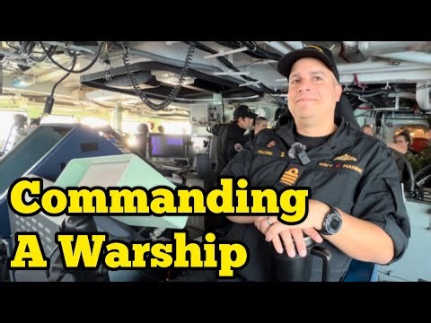 Commanding HMCS Winnipeg a Halifax class surface combatant warship of the Royal Canadian Navy