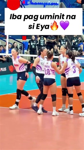 Si Eya Laure kung umiinit haha #pvl #eyalaure