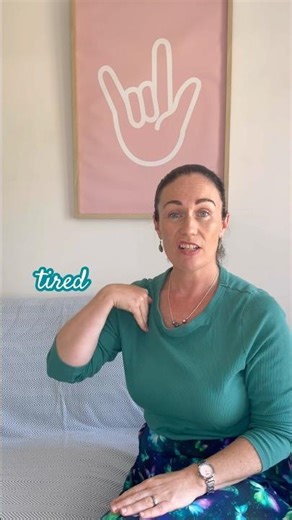 Sign Time (Auslan) -Tired 😴