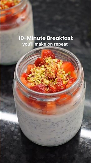 Easy meal prep cottage cheese chia pudding that actually tastes good - recipe