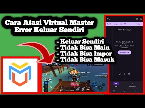 ‼️Cara Atasi Virtual Master Error Keluar Sendiri / Force Close || Roblox Keluar Sendiri