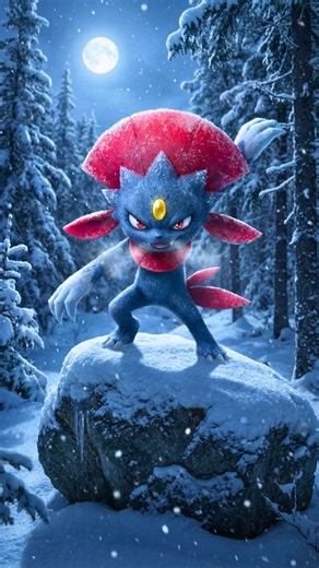 AnimeKIFusion | Pokémon IRL Part 56: The Predator Evolves ❄️ ❄️ In the frozen silence of the forest, instinct takes over. From hunger to survival, Sneasel... | Instagram