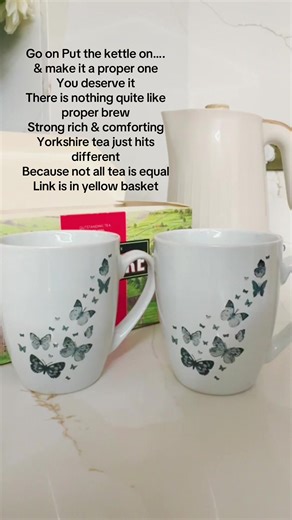 YorkshireTea #ProperBrew #TeaLovers #BritishTea #TeaTime #CozyVibes There’s nothing quite like a proper brew ☕️✨ Strong, rich, and comforting — Yorkshire Tea just hits different every single time. Whether it’s your morning wake-up or a cosy evening wind-down, this is the kind of tea that never lets you down. Go on, pop the kettle on and make it a proper one 💛