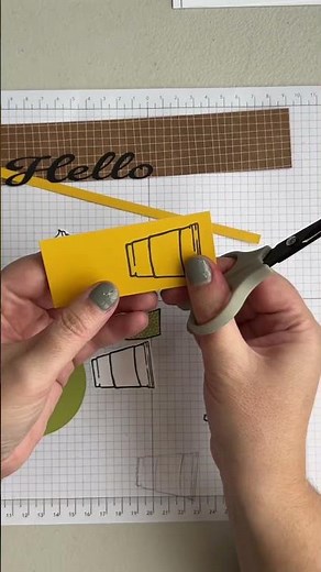 Hello Fall Card #craftwithjulie #stampinup #greetingcard #fall #coffee