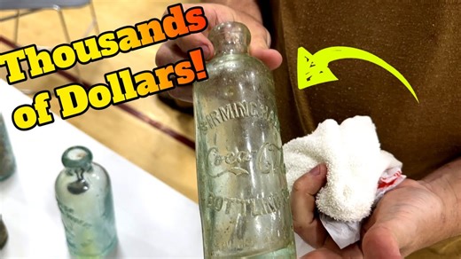 Coca-Cola's Rare Hutchinson Bottles and Thousands of Dollars in Antique Glass!