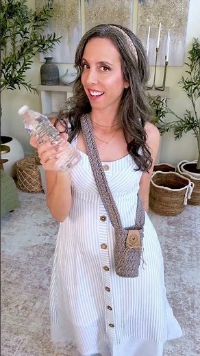 Crochet This Water Bottle Holder in a Weekend ✨