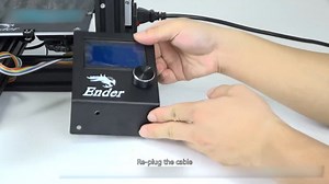 Service tutorial Ender-3 series troubleshooting blue screen