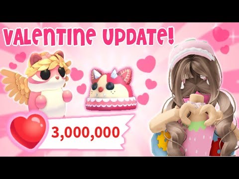 Get Ready for Valentine's Day Update! | Rose Dragon & Cherub Chipmunks | Roblox Adopt Me | Riivv3r