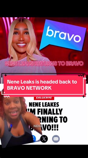 #neneleaks #bravo nene leaks is returning to Bravo she is making a special appearance in Atlanta #tmz #lacrystalparker