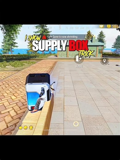 supply box trick 😱 #freefire #gugugaga