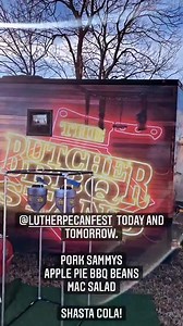 1.9K views · 45 reactions | We’re at the Pecan Festival in Luther and the BBQ STAND is open regular hours all weekend! Don’t forget 10 DAYS OF CHRISTMAS PRE ORDERS LEFT ORDER NOW ! | The Butcher BBQ Stand | Facebook