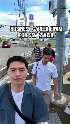 Business Career Exam for SSW2 Visa in Tokyo, Japan