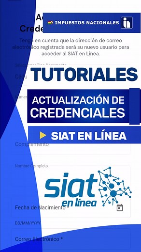 Actualización de Credenciales en SIAT en Línea - Tutorial
