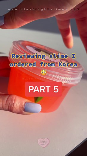Juicy Jelly Orange Slime Review | Satisfying Pokes & Pops!
