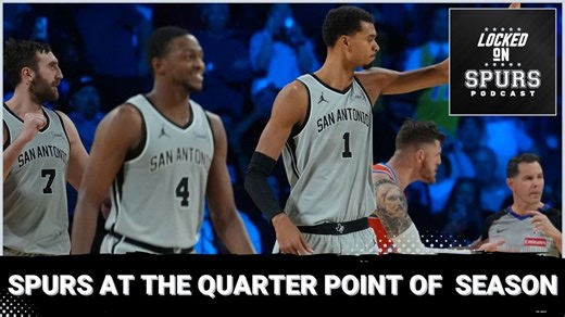 The San Antonio Spurs at the quarter point of the season | Locked On Spurs