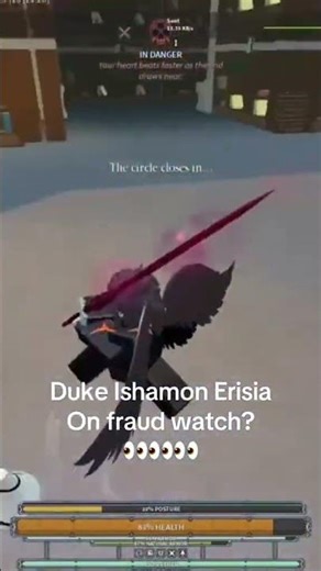 Duke erisia VS pressing F (negative diff)