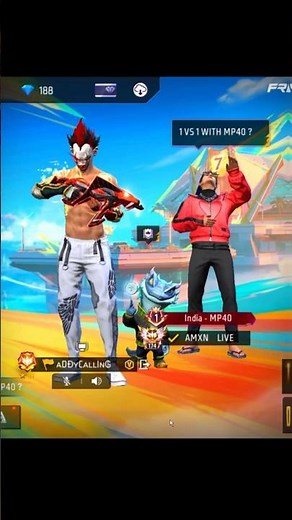 DADDYCALLING VS INDIA TOP1 MP40 PLAYER || UNEXPECTED RESULT 😱