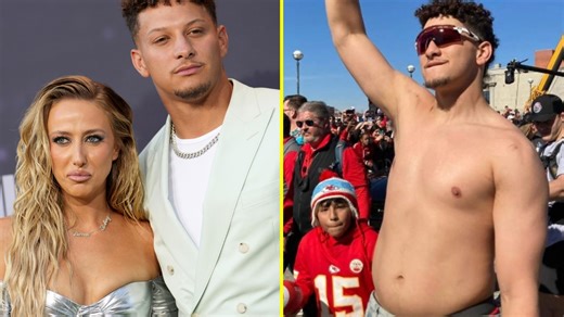 Brittany Mahomes fires back at husband Patrick’s dad bod haters with defiant three-word message of support