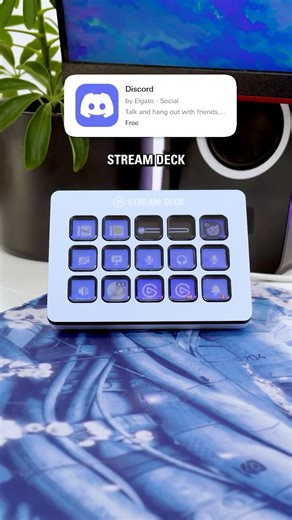 elgato on Instagram: "If you're always on @Discord, you need this plugin for Stream Deck: 🔇 Toggle mute 🎥 Turn on your camera 🖥️ Share screen 📢 Use soundboard effects 🔔 Check notifications ➕... And more! 🔗 Link in bio to get the plugin."