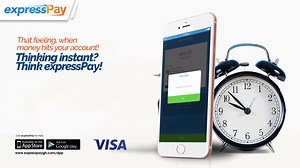 Thinking instant? Think expressPay! Send money instantly with expressPay! Click www.expresspaygh.com/app to send now! #payday | expresspay