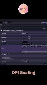 UE5.5 - UI DPI Scaling Settings