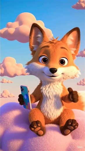 🔥 Viral Loop Video | Cute Fox | Text to Video