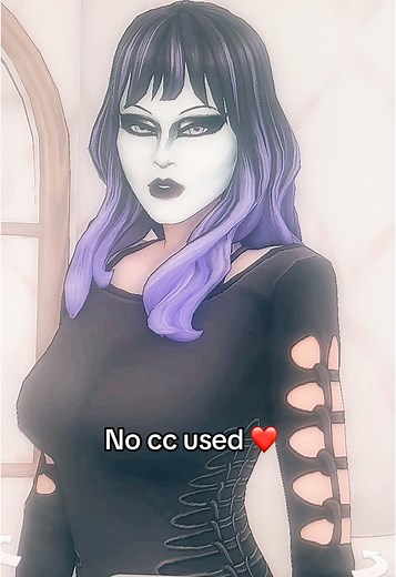 Goth and Alternative Makeup Ideas for Sims 4